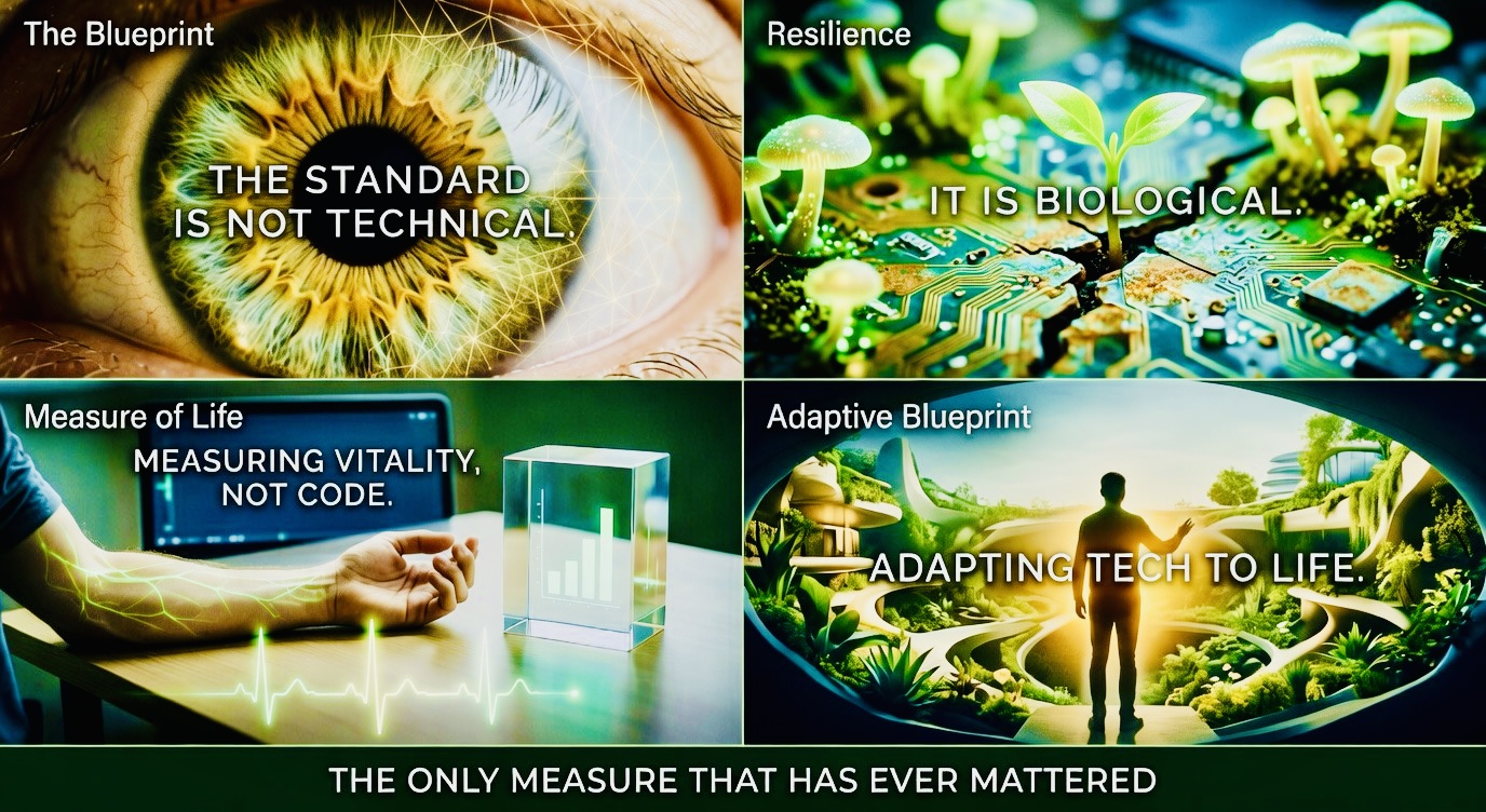 The only measure that has ever mattered: the living system, in person, around the fire