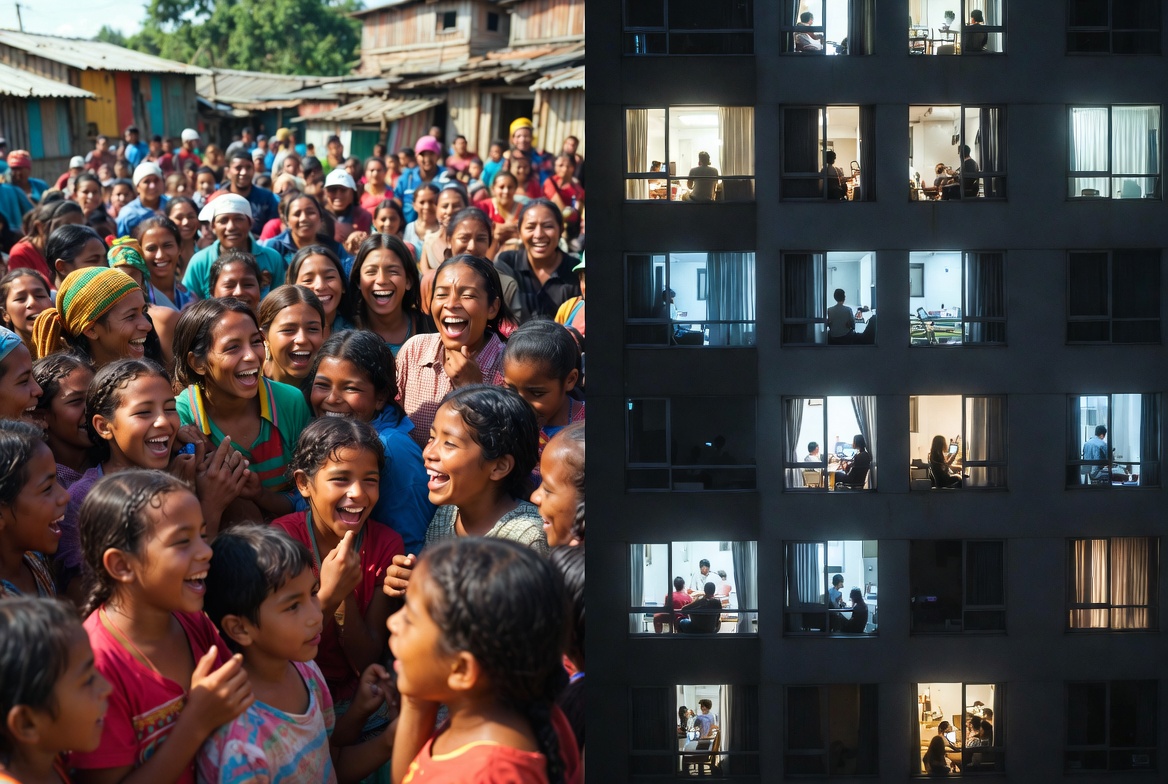 Not the whole world, but the direction it is moving